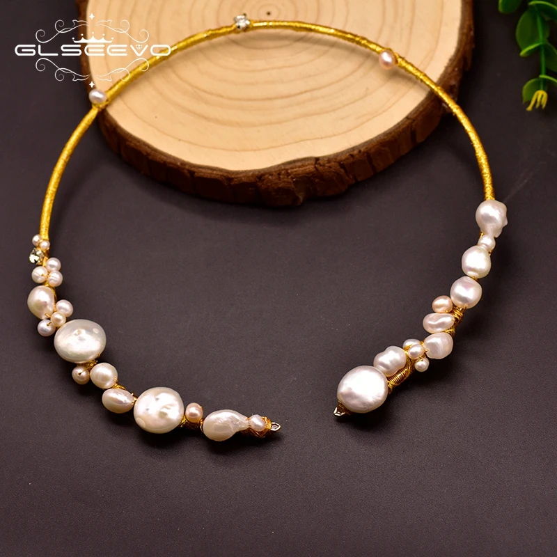 XlentAg Baroque Pearl Natural Fresh Water Necklace For Women Wedding Party Gift Birthday Fine Jewellery Choker GN0061-2
XlentAg Baroque Pearl Natural Fresh Water Necklace For Women Wedding Party Gift Birthday Fine Jewellery Choker GN0061-2