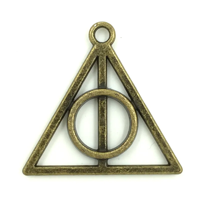 20Pcs Antique Bronze Tone Triangle Hollow Deathly Charms Pendants Breloque Jewelry Making 21x20mm
20Pcs Antique Bronze Tone Triangle Hollow Deathly Charms Pendants Breloque Jewelry Making 21x20mm