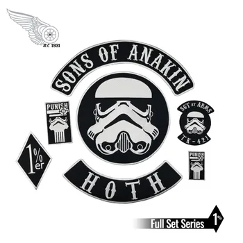 Sons of Anakin Stormtrooper Star Wars Iron on Embroidery patch Sewing on Motorcycle Jacket patches for clothes DIY Design
Sons of Anakin Stormtrooper Star Wars Iron on Embroidery patch Sewing on Motorcycle Jacket patches for clothes DIY Design