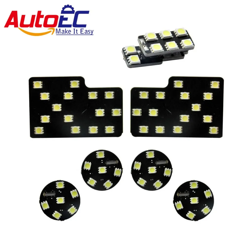 AutoEC 7pcs/set 12V LED Dome Interior Dome Map Reading Lights Mirror LED Lights Kit Package For Audi A4 A5 #LDK43
AutoEC 7pcs/set 12V LED Dome Interior Dome Map Reading Lights Mirror LED Lights Kit Package For Audi A4 A5 #LDK43