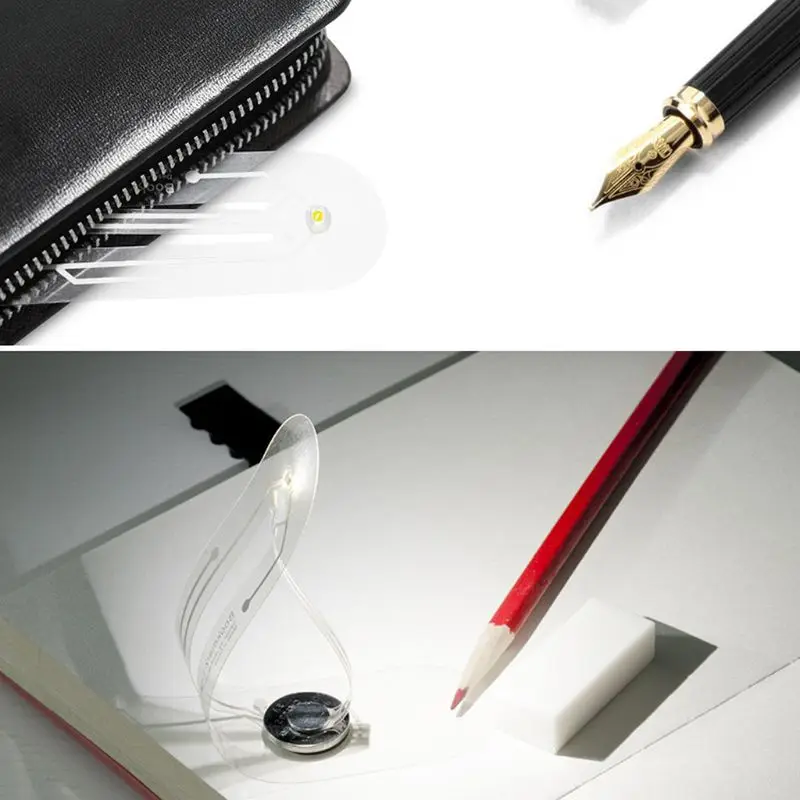 Multifunctional Ultra Thin Bookmark Shape Lamp Bed Reading Lights Flexible Foldable Hands Free Adults Kids Eyes Friendly HotSale
Multifunctional Ultra Thin Bookmark Shape Lamp Bed Reading Lights Flexible Foldable Hands Free Adults Kids Eyes Friendly HotSale