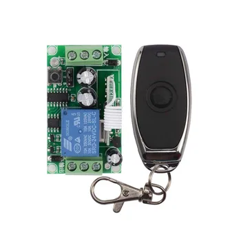 Smart Home DC 24V 1CH Remote Switch 10A Relay Switching Wireless Controller NO COM NC Button ON OFF Remote Switches 315/433 ASK
Smart Home DC 24V 1CH Remote Switch 10A Relay Switching Wireless Controller NO COM NC Button ON OFF Remote Switches 315/433 ASK