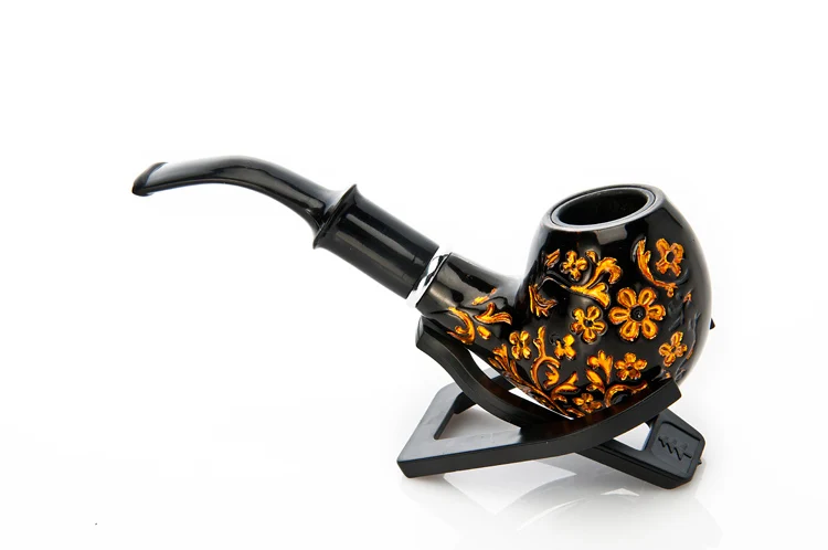 1PCS Fashion Gold Flowers Resin Wood Color Pipe Entry-level Gifs For Smoke Smoking Accessories With Box Tobacco Herb Pipes
1PCS Fashion Gold Flowers Resin Wood Color Pipe Entry-level Gifs For Smoke Smoking Accessories With Box Tobacco Herb Pipes
