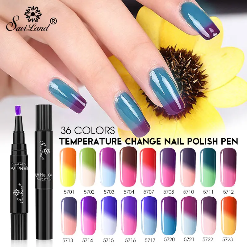 Saviland Temperature Change Nail Gel Polish Chameleon Gel Varnish 36 Colors Soak Off Nail Polish Mood Change Nail Glue Lacquer
Saviland Temperature Change Nail Gel Polish Chameleon Gel Varnish 36 Colors Soak Off Nail Polish Mood Change Nail Glue Lacquer