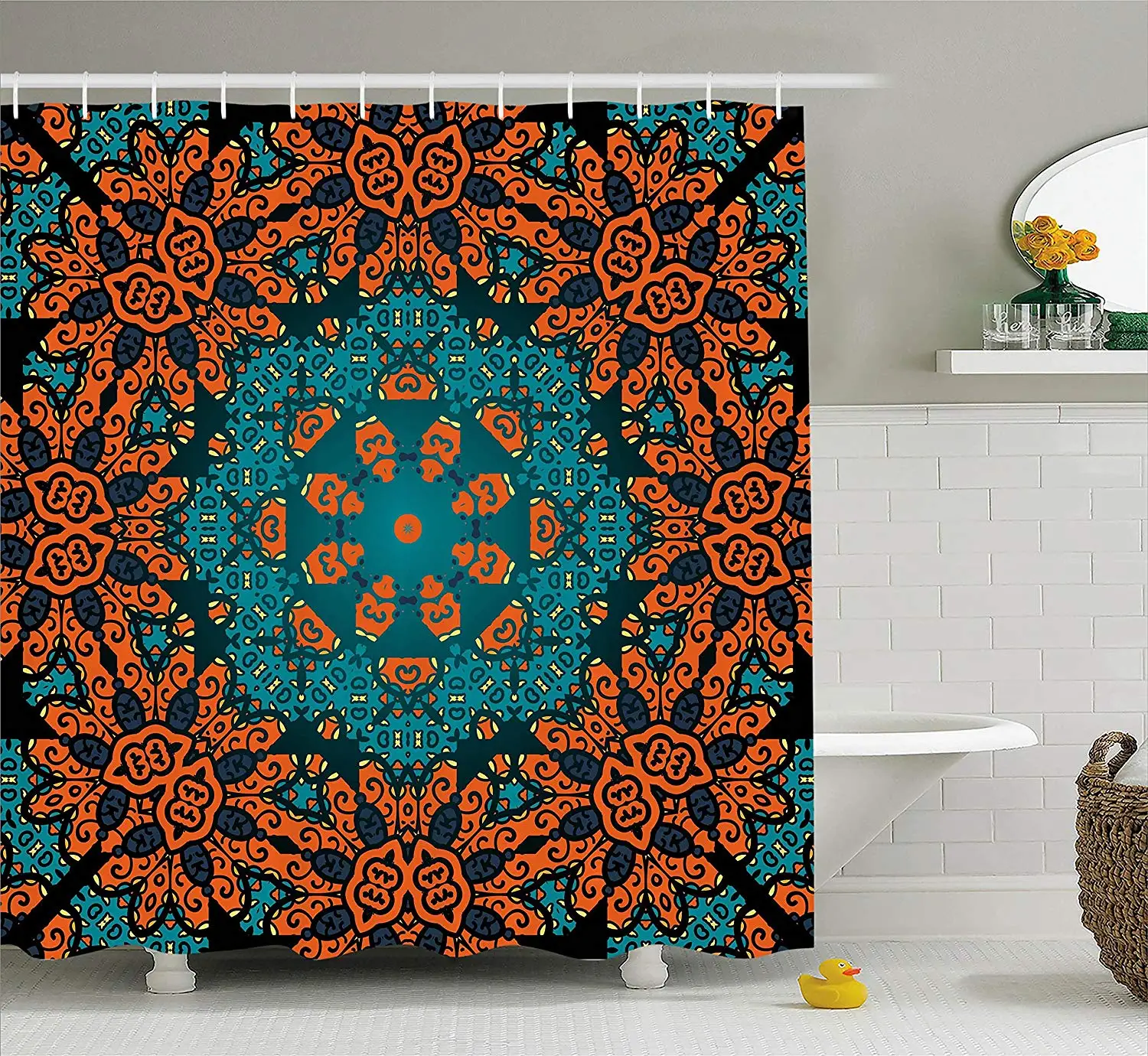 Psychedelic Shower Curtain Round Paisley Floral Patterns With Psychedelic Motif Boho Hippie Decorations Image Bathroom Decor
Psychedelic Shower Curtain Round Paisley Floral Patterns With Psychedelic Motif Boho Hippie Decorations Image Bathroom Decor