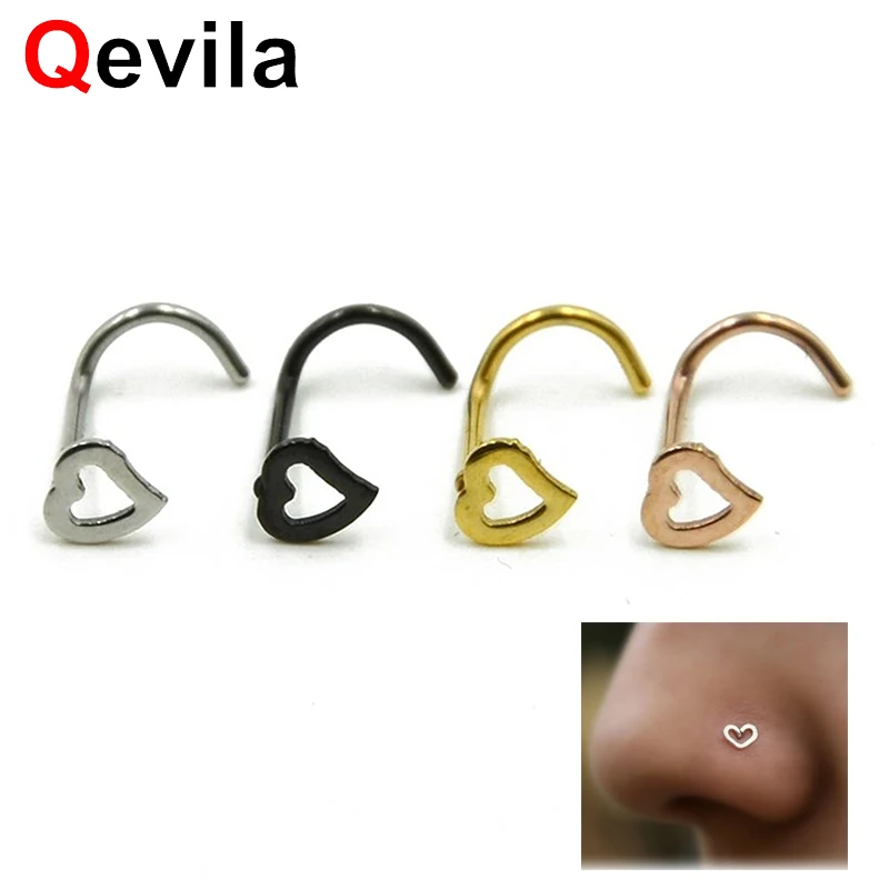 Qevila Hot Sale Nose Ring Stainless Steel Heart Shape Piercing Fake Clip on Nose for Wom n Rings Body Clip Hoop Nose Septum Ring
Qevila Hot Sale Nose Ring Stainless Steel Heart Shape Piercing Fake Clip on Nose for Wom n Rings Body Clip Hoop Nose Septum Ring