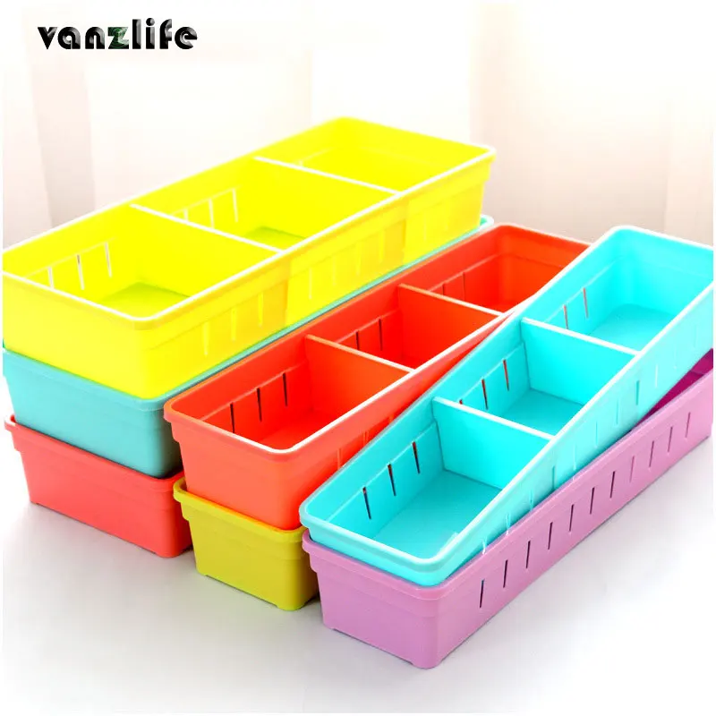 vanzlife kitchen plastic cutlery drawer with grid storage box free partition cupboard refrigerator organize cases
vanzlife kitchen plastic cutlery drawer with grid storage box free partition cupboard refrigerator organize cases
