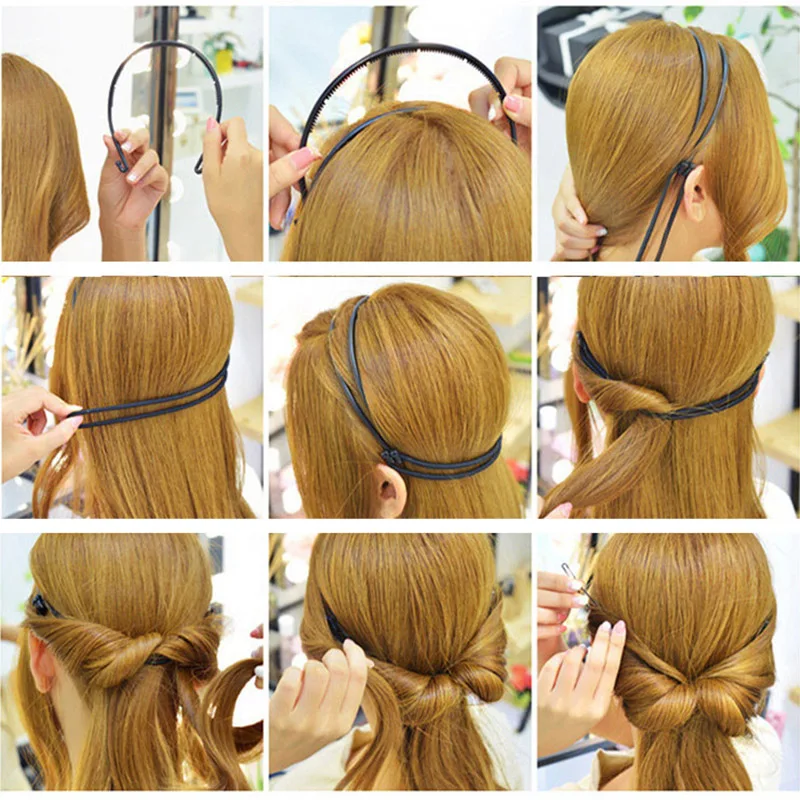 Women Girls Double Layer Hair Clips Headwear Rope DIY Hair Hopp Elastic Adjustable Hair Tools Accessories
Women Girls Double Layer Hair Clips Headwear Rope DIY Hair Hopp Elastic Adjustable Hair Tools Accessories