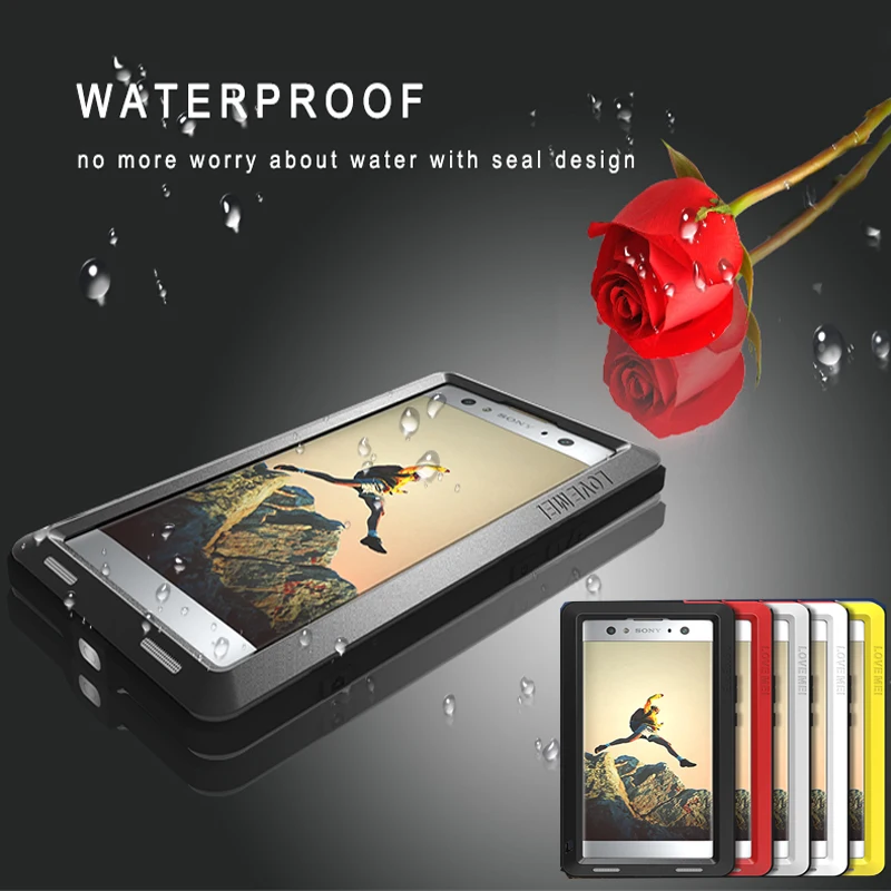 For Sony Xperia XA2 Ultra Case Waterproof Cover for Sony Xperia XA2 Aluminum Metal Shockproof Case For Sony XA2 Ultra Case
For Sony Xperia XA2 Ultra Case Waterproof Cover for Sony Xperia XA2 Aluminum Metal Shockproof Case For Sony XA2 Ultra Case