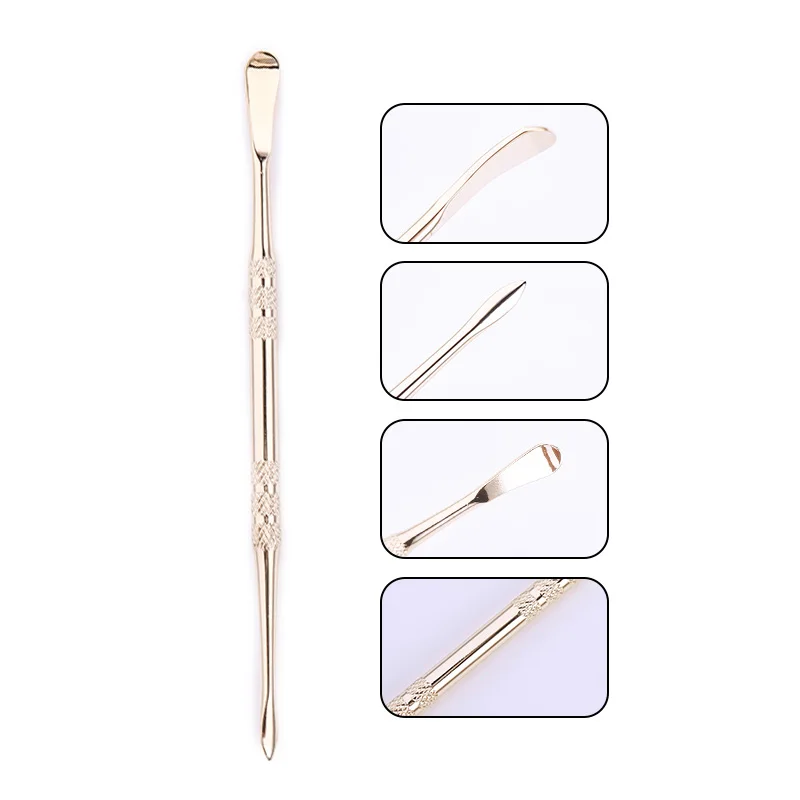 1 Pc Double-ended Cuticle Pusher Dead Skin Remover Silver Champagne Stainless Steel for Cleaning Manicure Nail Art Tool Set
1 Pc Double-ended Cuticle Pusher Dead Skin Remover Silver Champagne Stainless Steel for Cleaning Manicure Nail Art Tool Set