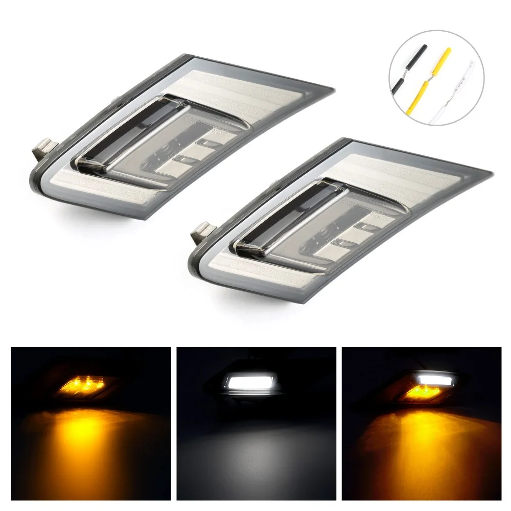 2 Pieces Amber Led Turn Signal Light Front Bumper Side Marker White For 2013-up Scion FR-S Subaru BRZ Toyota 86 GT
2 Pieces Amber Led Turn Signal Light Front Bumper Side Marker White For 2013-up Scion FR-S Subaru BRZ Toyota 86 GT