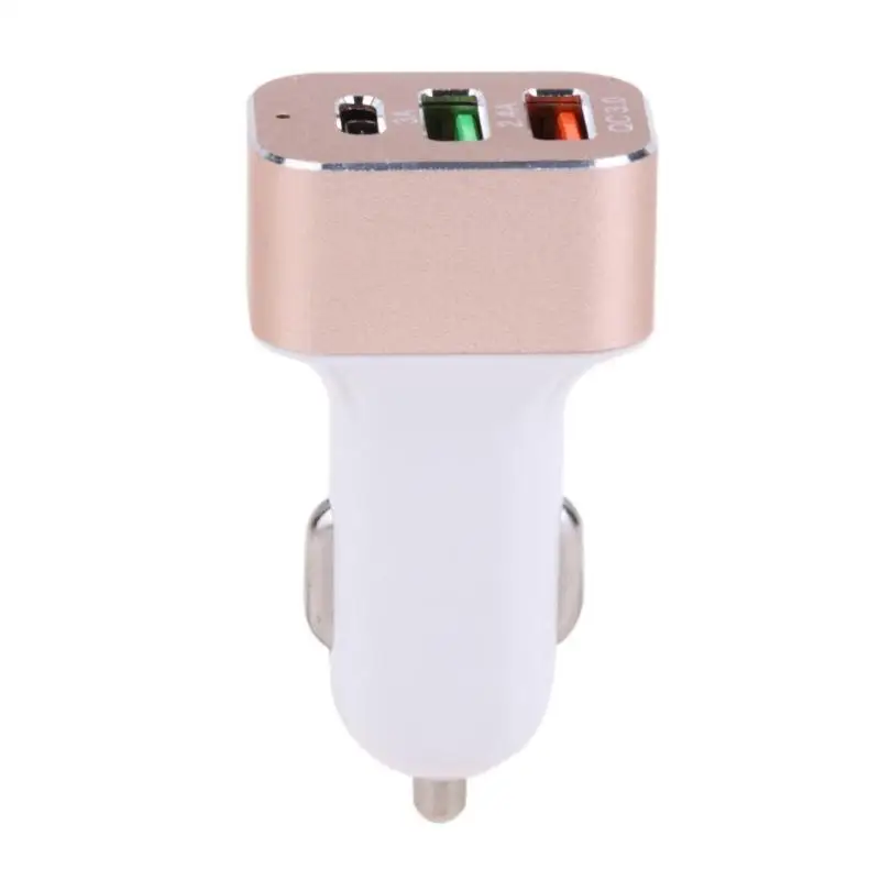 Micro USB Type-C QC3.0 3 Ports Car Battery Charger Fast Quick Charging for Smart Phones Short-Circuit Protection Auto Parts
Micro USB Type-C QC3.0 3 Ports Car Battery Charger Fast Quick Charging for Smart Phones Short-Circuit Protection Auto Parts