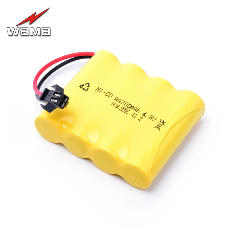 WAMA 700mAh Ni-Cd AA rechargeable Li-ion Battery pack 4S in Series Batteries for Remote Control Car Toys Razor Drop Ship
WAMA 700mAh Ni-Cd AA rechargeable Li-ion Battery pack 4S in Series Batteries for Remote Control Car Toys Razor Drop Ship