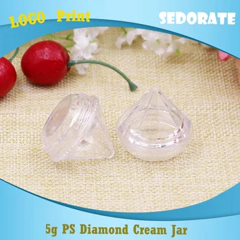 Sedorate 100 pcs/Lot Clear PS Cream Jars Mini 5g Plastic Eye Cream Containers Diamond Shape Empty Travel Case Jars JXW017
Sedorate 100 pcs/Lot Clear PS Cream Jars Mini 5g Plastic Eye Cream Containers Diamond Shape Empty Travel Case Jars JXW017