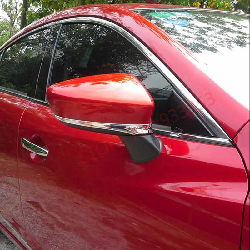 STYO автомобиль ABS хромированная крышка зеркала заднего вида отделка ободок для
