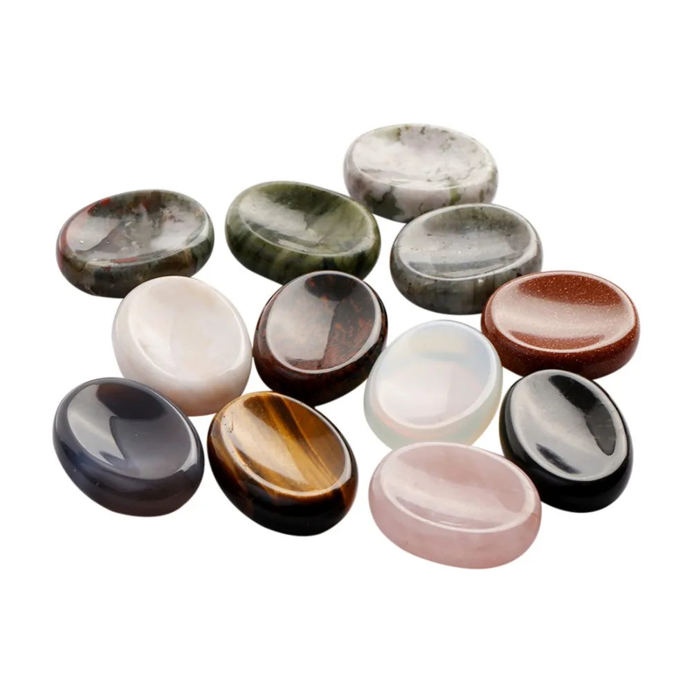 Wholesale 2pcs/lot Natural Agate Crystal Stone Bead Massage Finger Oval Jewelry Traditional Health Beauty Tools Friends Gift
Wholesale 2pcs/lot Natural Agate Crystal Stone Bead Massage Finger Oval Jewelry Traditional Health Beauty Tools Friends Gift