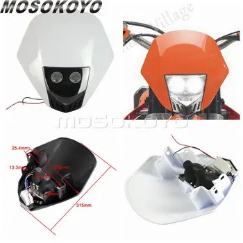 Motorcycle Dirt Bike Motocross Supermoto Headlamp Universal Headlight Fairing For KTM MX XC EXC CRF WRF KXF SXF DTR CR SX KLX KX
Motorcycle Dirt Bike Motocross Supermoto Headlamp Universal Headlight Fairing For KTM MX XC EXC CRF WRF KXF SXF DTR CR SX KLX KX
