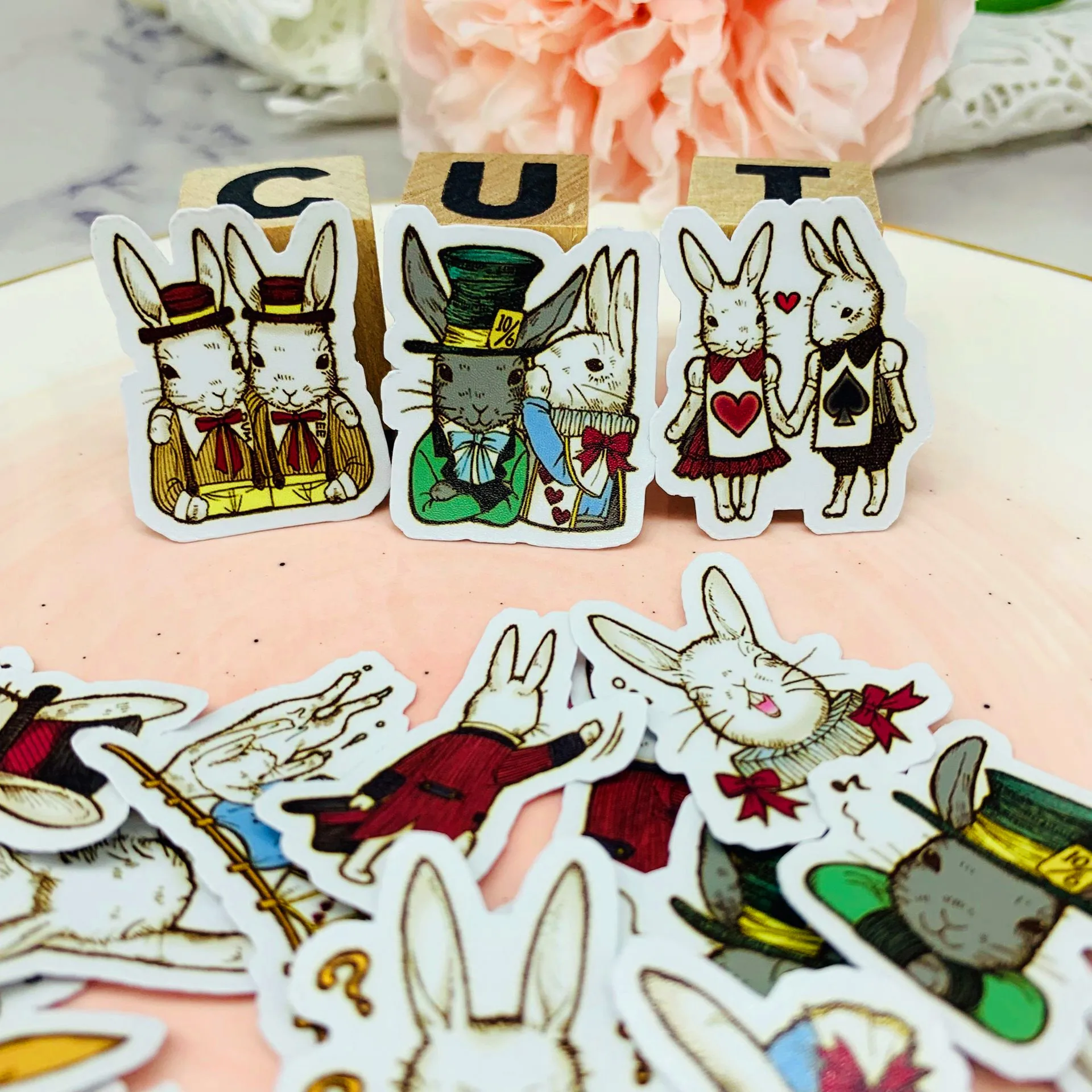 40pcs Mr. Rabbit Kids Fun Paper Stickers Homemade Bookkeeping Decals on Laptop Decorative scrapbooking DIY
40pcs Mr. Rabbit Kids Fun Paper Stickers Homemade Bookkeeping Decals on Laptop Decorative scrapbooking DIY