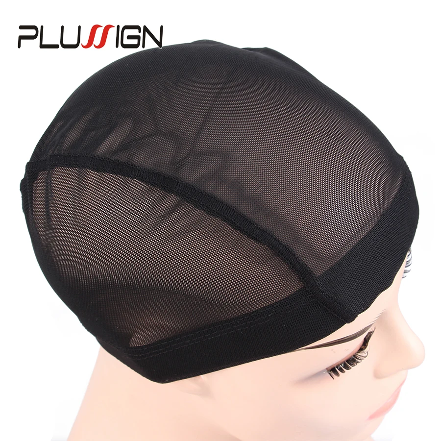 Plussign Quality Mesh Dome Cap Bulk 6 Pcs/Lot Glueless Wig Liner Mesh Dome Weaving Cap With Stretchable Elastic Band Black Color
Plussign Quality Mesh Dome Cap Bulk 6 Pcs/Lot Glueless Wig Liner Mesh Dome Weaving Cap With Stretchable Elastic Band Black Color