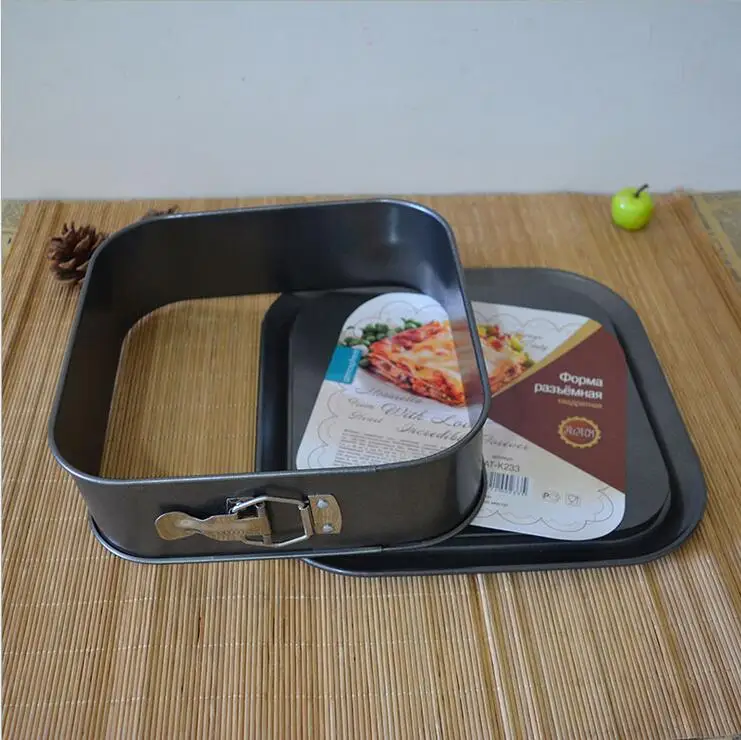Square bottom with a lock at the end of live cake mold baking pan special oven mold
Square bottom with a lock at the end of live cake mold baking pan special oven mold