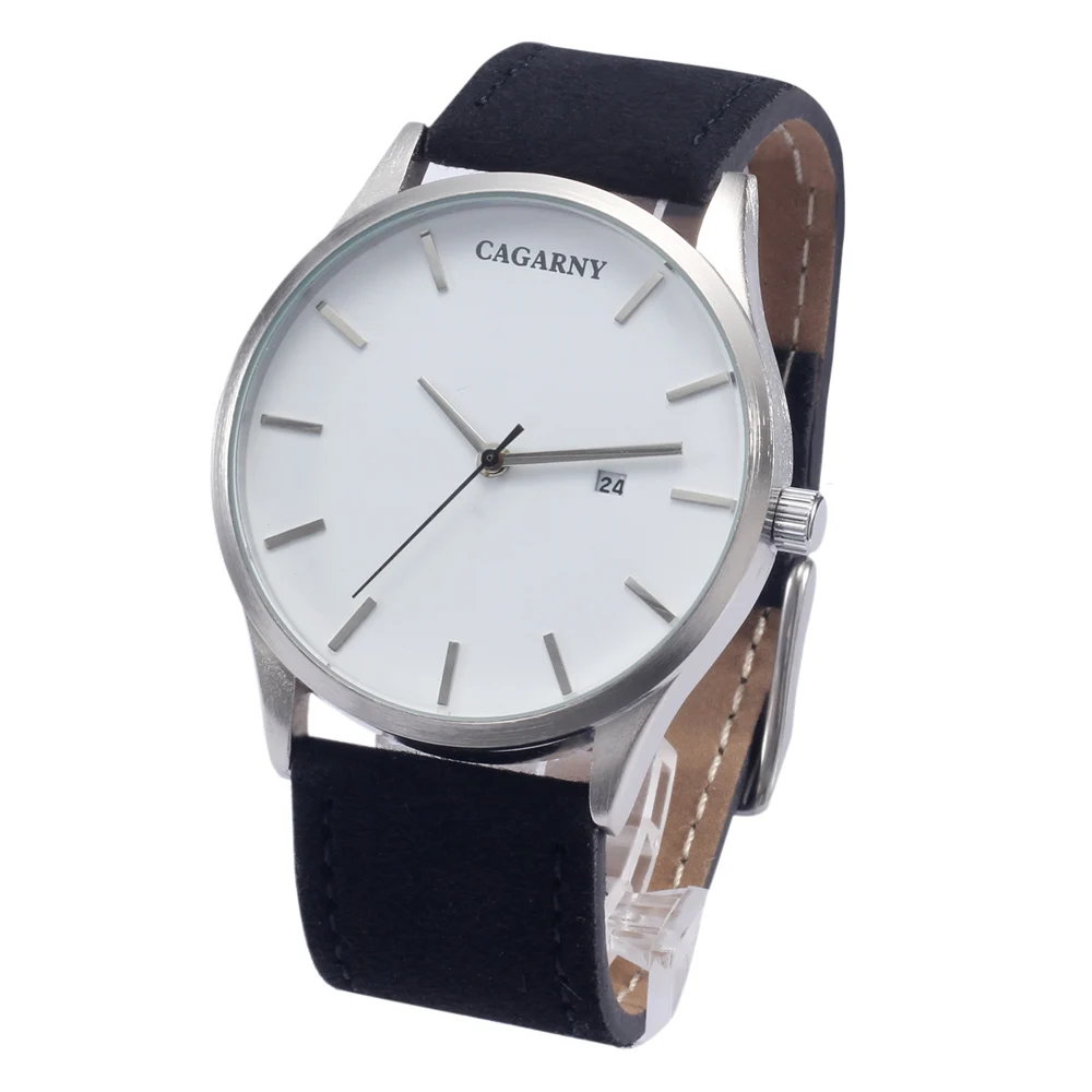 

Classy 40MM Men's Analog Quartz Watch Top Luxury Brand Cagarny Mens Wrist Watches Auto Date Waterproof erkek kol saati Wholesale