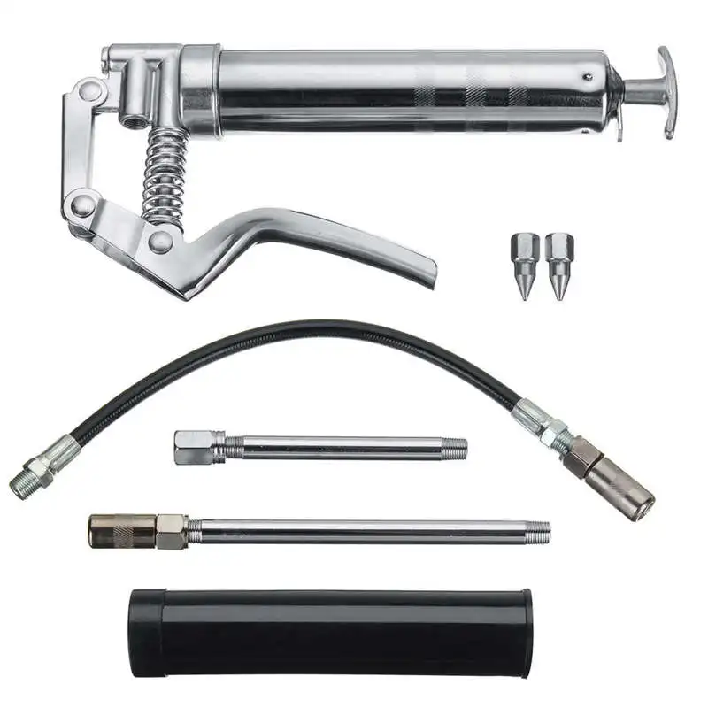 120Cc Grip Type With Handle Butter Oiler Is Mainly Used For Engineering Machinery Such As Automobile Train Aircraft
120Cc Grip Type With Handle Butter Oiler Is Mainly Used For Engineering Machinery Such As Automobile Train Aircraft
