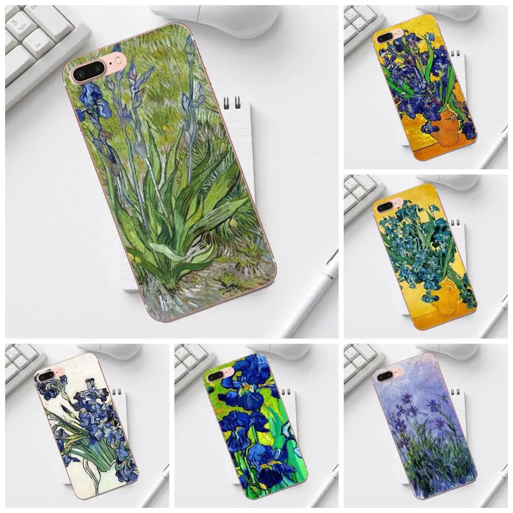 Резиновый Прозрачный чехол для телефона Galaxy Alpha Core Prime Note 4 5 8 S3 S4 S5 S6 S7 S8 S9 mini edge Plus Van