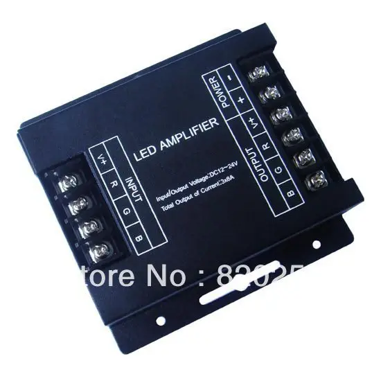 DHL EMS free shipping 10pcs lot RGB led amplifier DC12V-24V 8A*3 channel, 12V 288W
DHL EMS free shipping 10pcs lot RGB led amplifier DC12V-24V 8A*3 channel, 12V 288W