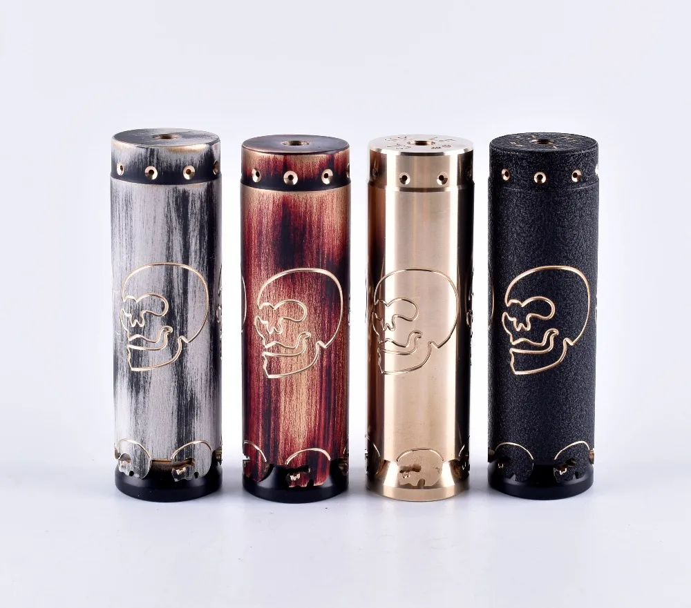 Skull HK mod Mechanical Vape Mod Kit Fit 20700 21700 18650 Battery For 510 Thread Vape Pen Vaporizer Mech Mod Kit
Skull HK mod Mechanical Vape Mod Kit Fit 20700 21700 18650 Battery For 510 Thread Vape Pen Vaporizer Mech Mod Kit