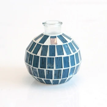 3pcs/lot Mosaic/Cracked Glass Bottle used for Home Fragrance Reed Diffuser or Home Decoration 9x9cm 270~370g Blue/Gold/Green
3pcs/lot Mosaic/Cracked Glass Bottle used for Home Fragrance Reed Diffuser or Home Decoration 9x9cm 270~370g Blue/Gold/Green