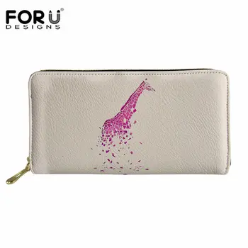 FORUDESIGNS Cartoon Animal Giraffe Pattern Female Brand Purse Luxury Design Leather Wallets Ladies Zipper Clutch Bag Female Girl
FORUDESIGNS Cartoon Animal Giraffe Pattern Female Brand Purse Luxury Design Leather Wallets Ladies Zipper Clutch Bag Female Girl