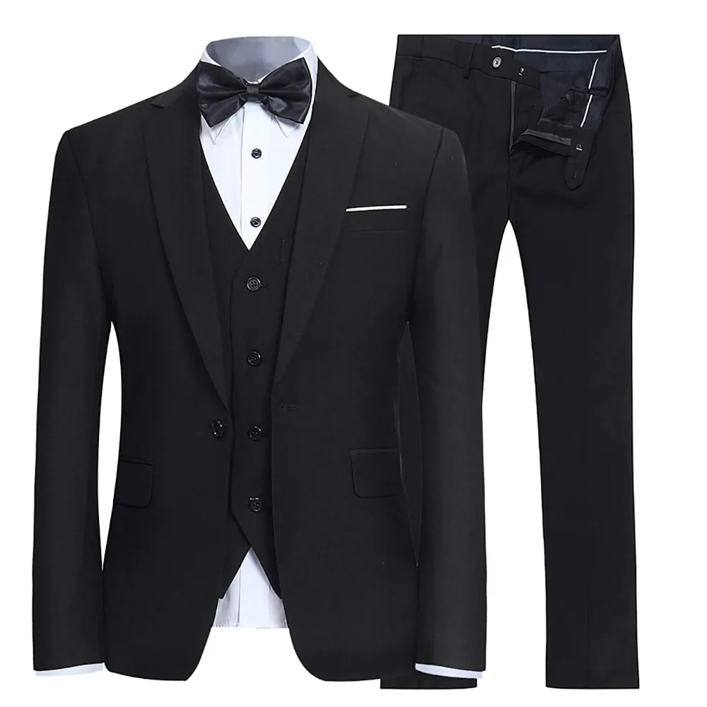 JinXuanYa 11 Color / Men's Casual Business Suit 3 Pieces Set Men's one button Suits Blazers Trousers Pants Vest Waistcoat XS-5XL
JinXuanYa 11 Color / Men's Casual Business Suit 3 Pieces Set Men's one button Suits Blazers Trousers Pants Vest Waistcoat XS-5XL
