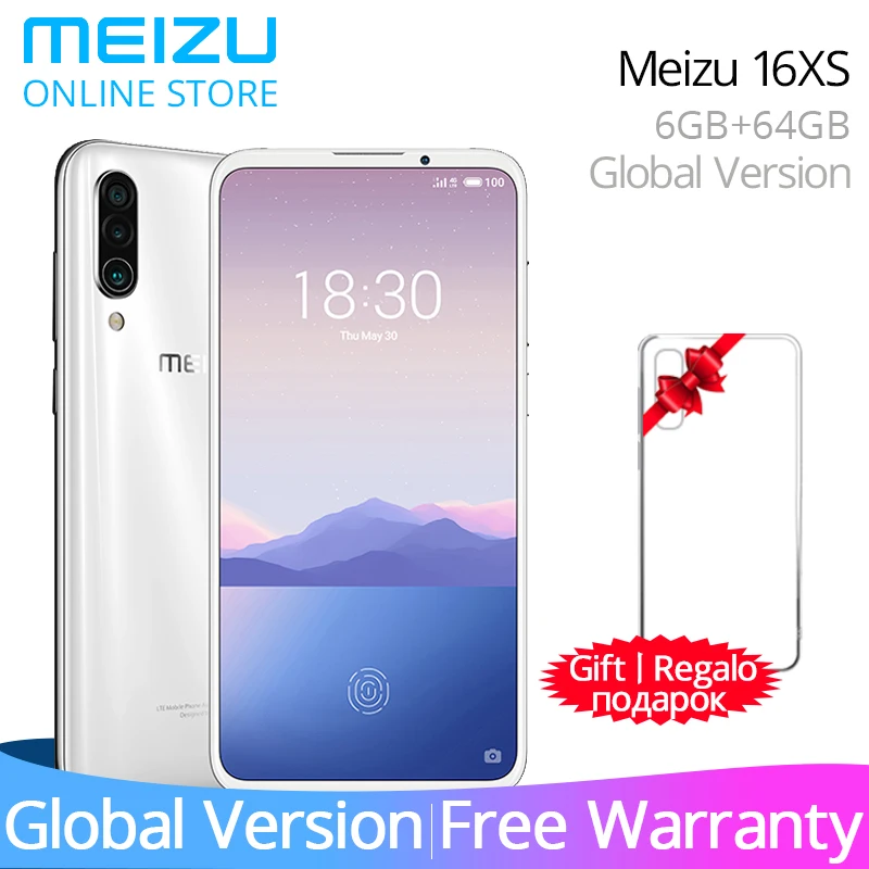 Meizu 16xs Global Version Meizu16xs s 6GB 64GB 128GB Smart Cellphone Snapdragon 675 Big Battery 48MP Triple Rear Camera Pre-sell
Meizu 16xs Global Version Meizu16xs s 6GB 64GB 128GB Smart Cellphone Snapdragon 675 Big Battery 48MP Triple Rear Camera Pre-sell