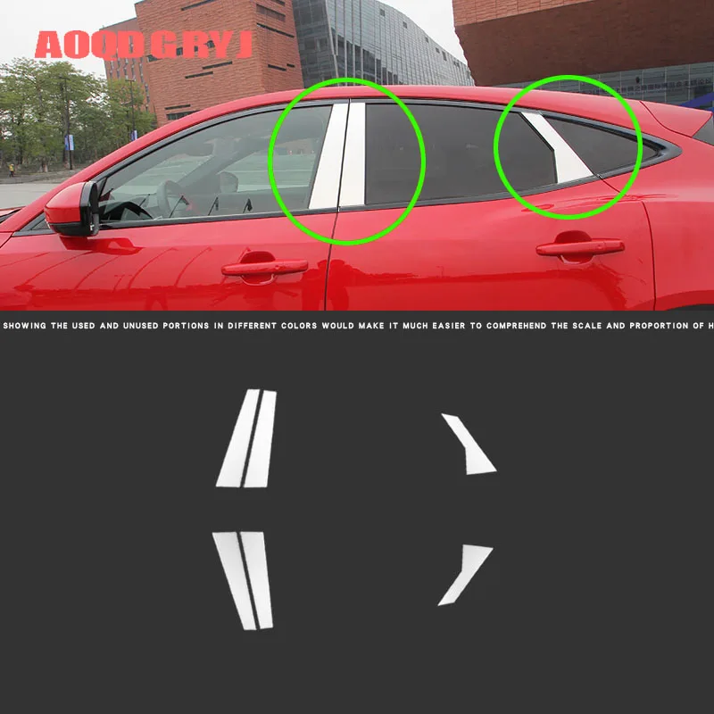 Car Accessories 6pcs For Jaguar E-PACE 2018-2019 Matte Stainless Car Window Center Pillar Post Cover Trim no fit RHD
Car Accessories 6pcs For Jaguar E-PACE 2018-2019 Matte Stainless Car Window Center Pillar Post Cover Trim no fit RHD