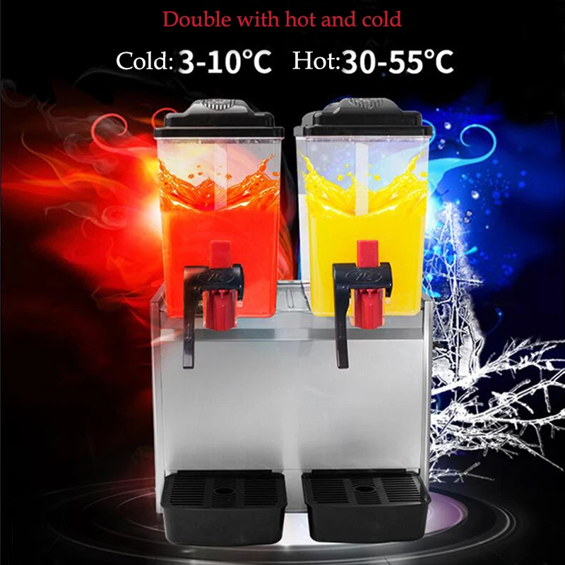 18LX2 Double Cylinder Dispenser Cold and Hot Drink Machine Beverage Dispenser Juice Dispenser for Milk Tea Shop
18LX2 Double Cylinder Dispenser Cold and Hot Drink Machine Beverage Dispenser Juice Dispenser for Milk Tea Shop