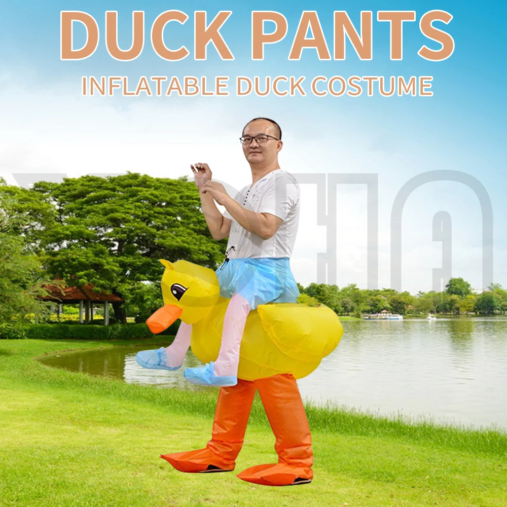Adult Inflatable Costume Halloween Christmas Costume Duck Costume Blowup Cosplay Party Costume
Adult Inflatable Costume Halloween Christmas Costume Duck Costume Blowup Cosplay Party Costume