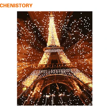 CHENISTORY Landscape Eiffel Tower DIY Painting By Numbers Handpainted Oil Painting Acrylic Paint On Canvas For Home Decoration
CHENISTORY Landscape Eiffel Tower DIY Painting By Numbers Handpainted Oil Painting Acrylic Paint On Canvas For Home Decoration