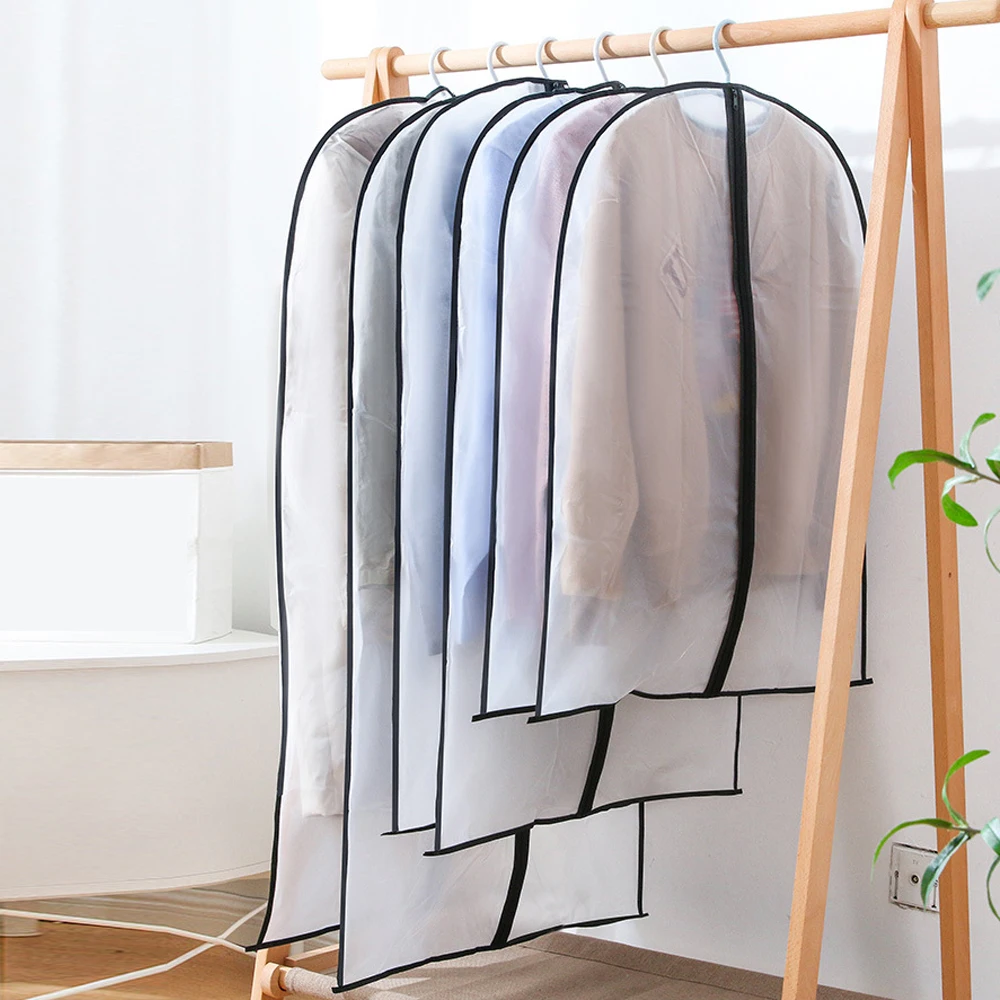 1/2/4/10/15PCS Transparent Clothes Garment Suit Cover Bags Wardrobe Clothes Storage Dustproof Hanger Storage Travel Organizer
1/2/4/10/15PCS Transparent Clothes Garment Suit Cover Bags Wardrobe Clothes Storage Dustproof Hanger Storage Travel Organizer