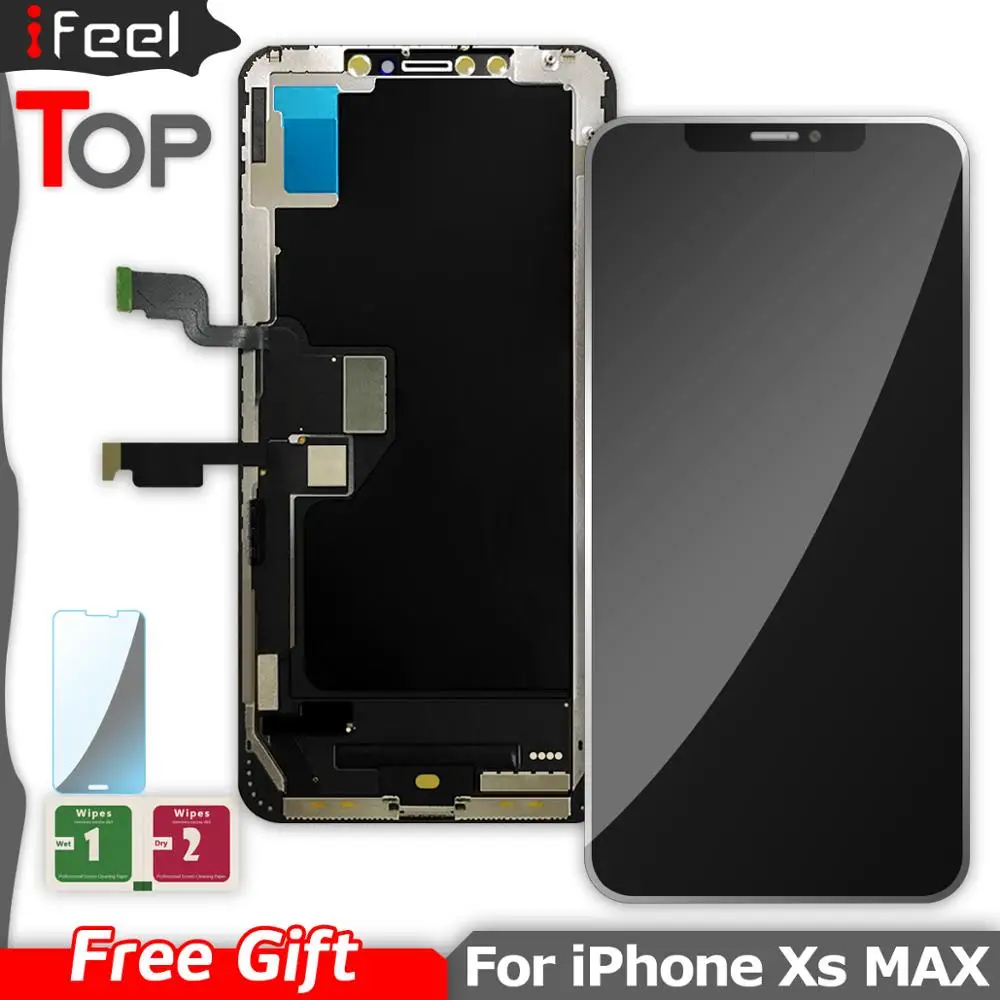Для iPhone XS Max ЖК дисплей + сенсорный экран дигитайзер в сборе для запасная часть