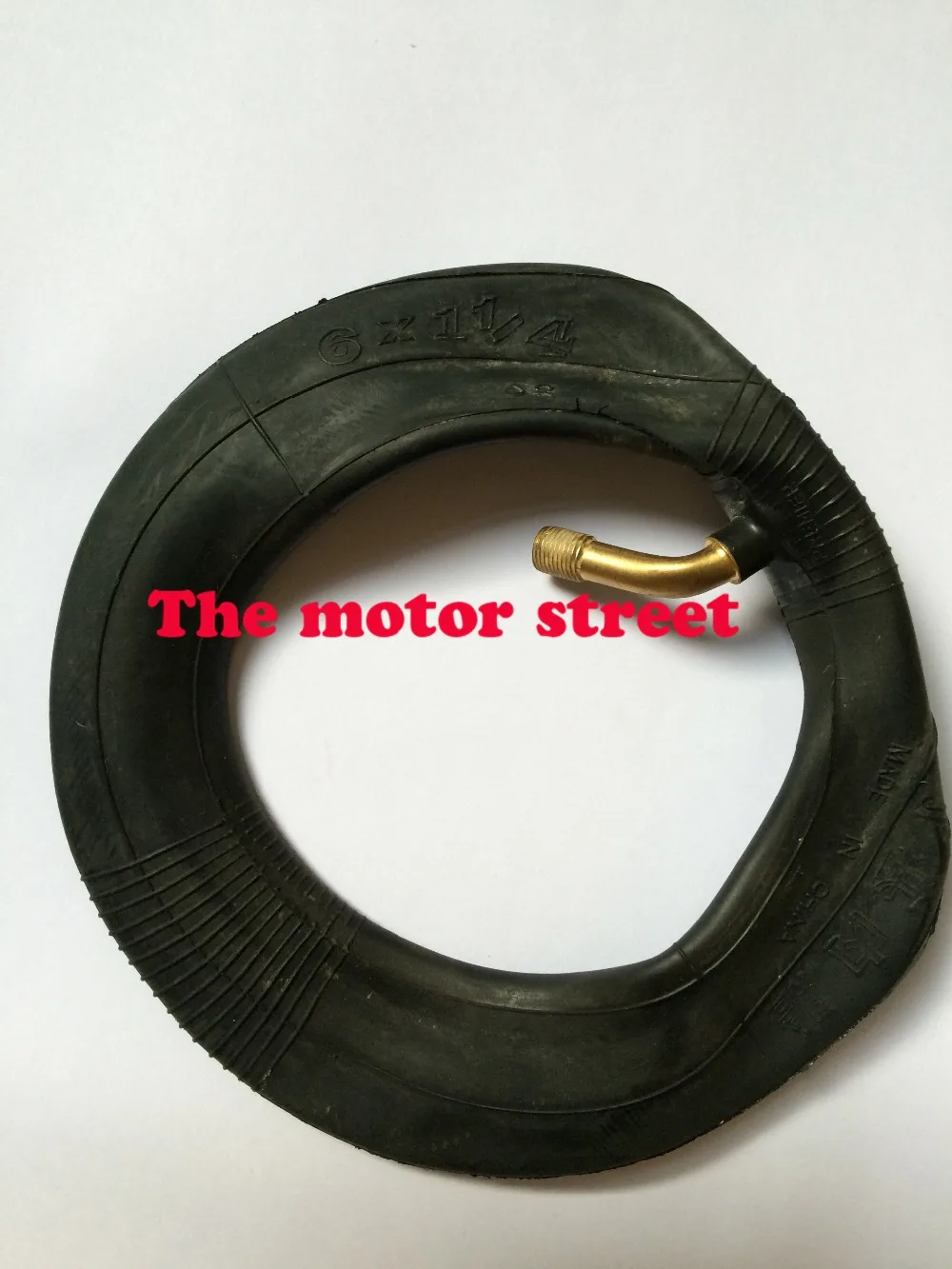 free shipping Inner Tube 6X1 1/4 with a Bent Angle Valve Stem fits many gas electric scooters and e-Bike 6 inch A-Folding Bike
free shipping Inner Tube 6X1 1/4 with a Bent Angle Valve Stem fits many gas electric scooters and e-Bike 6 inch A-Folding Bike