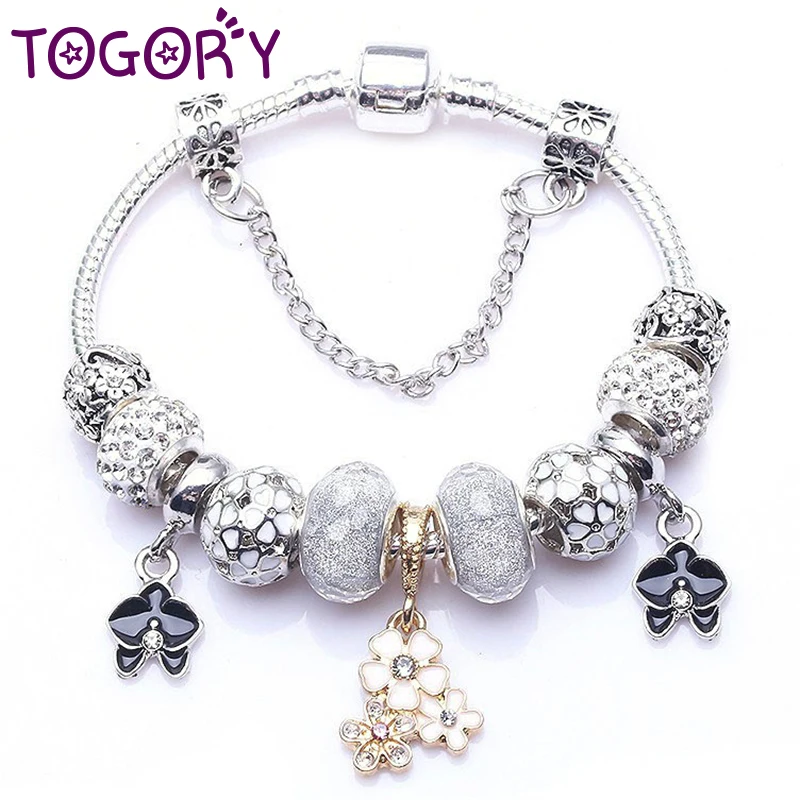 TOGORY Dropshipping Authentic Silver Color Charm Bracelet for Women Fit Fine Bracelet Jewelry DIY Handmade Girlfriend Gifts
TOGORY Dropshipping Authentic Silver Color Charm Bracelet for Women Fit Fine Bracelet Jewelry DIY Handmade Girlfriend Gifts