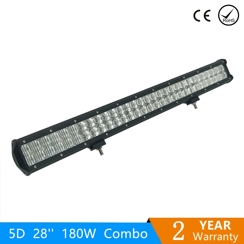 5D 28'' 180W Straight Combo Beam LED Work Light Bar for Car Off Road Truck SUV ATV 4WD 4x4 Trator Boat Trailer led fog light bar
5D 28'' 180W Straight Combo Beam LED Work Light Bar for Car Off Road Truck SUV ATV 4WD 4x4 Trator Boat Trailer led fog light bar
