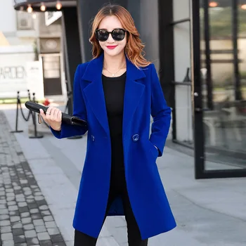 Brand Autumn Winter Coat Women Warm Wool Coat Long Women's Cashmere Coats European Top Quality Fashion Jacket Outwear
Brand Autumn Winter Coat Women Warm Wool Coat Long Women's Cashmere Coats European Top Quality Fashion Jacket Outwear