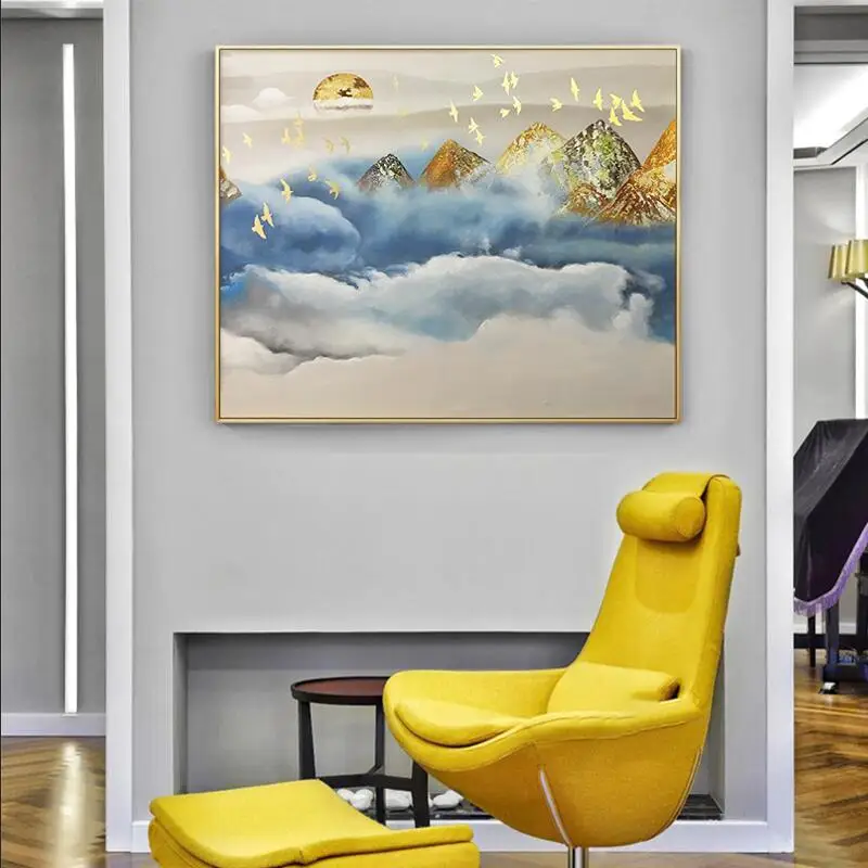 Gold art acrylic painting Home decoration canvas painting living room painting abstract wall art picture thicktexture wall decor
Gold art acrylic painting Home decoration canvas painting living room painting abstract wall art picture thicktexture wall decor