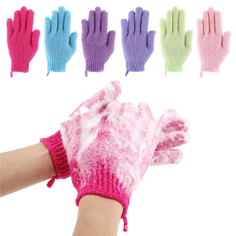 Shower Bath Gloves Random Color Exfoliating Wash Skin Spa Massage Scrub Body Scrubber Glove Highly Textured Surface
Shower Bath Gloves Random Color Exfoliating Wash Skin Spa Massage Scrub Body Scrubber Glove Highly Textured Surface