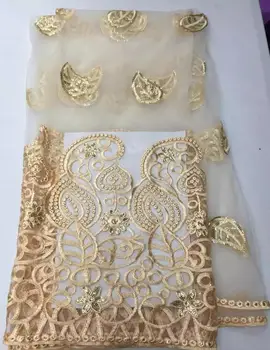 Newest Double color embroidery chemical guipure African lace fabric and cheap price french net lace fabric for wedding L90J
Newest Double color embroidery chemical guipure African lace fabric and cheap price french net lace fabric for wedding L90J