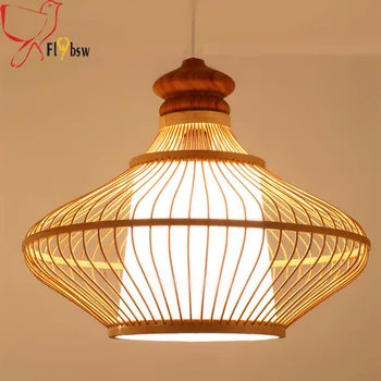 Modern wooden pendant lights,Chinese/Japanese style hand knitted bamboo hanging light fixture for restaurant corridor lighting
Modern wooden pendant lights,Chinese/Japanese style hand knitted bamboo hanging light fixture for restaurant corridor lighting