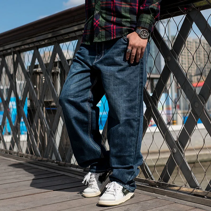2019 New Spring Autumn Men Black Wide Leg Jeans Pants Men Straight Jeans Mens Hip Hop Loose Jeans Pants Baggy Plus Size 42 44 46
2019 New Spring Autumn Men Black Wide Leg Jeans Pants Men Straight Jeans Mens Hip Hop Loose Jeans Pants Baggy Plus Size 42 44 46