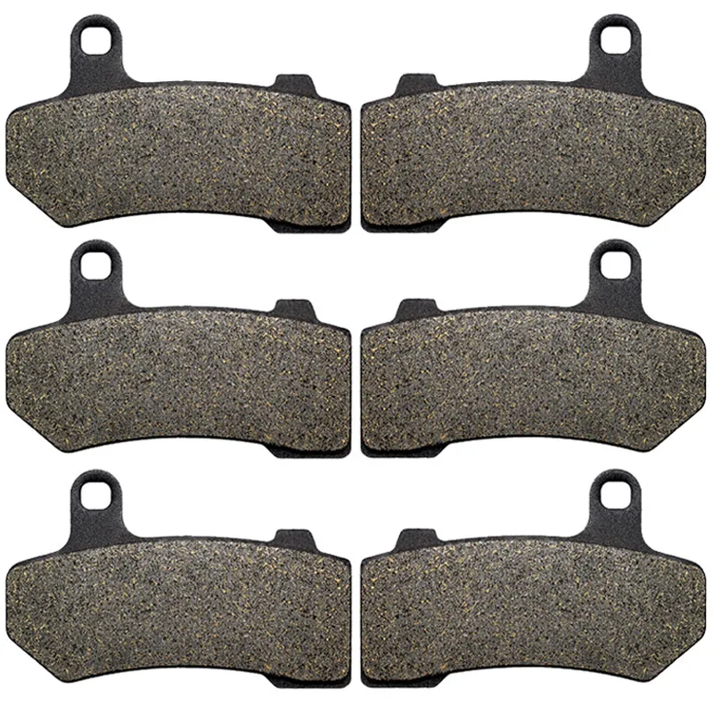 Front and Rear Brake Pads for Harley V-Rod VRSC VRSCR Street & Night Rod VRSCF Muscle 06-12 FLHR Road King 08-13
Front and Rear Brake Pads for Harley V-Rod VRSC VRSCR Street & Night Rod VRSCF Muscle 06-12 FLHR Road King 08-13