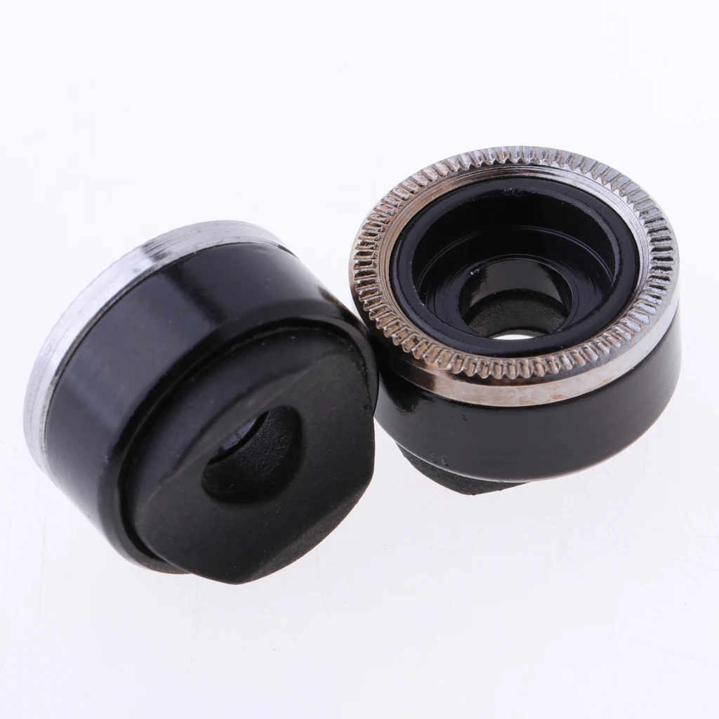 2 Pieces Durable Wheel Hub Sliders Front and Rear Skewers Quick Release Clip Bolt Lever Replacement Slider for Road MTB Bicycle